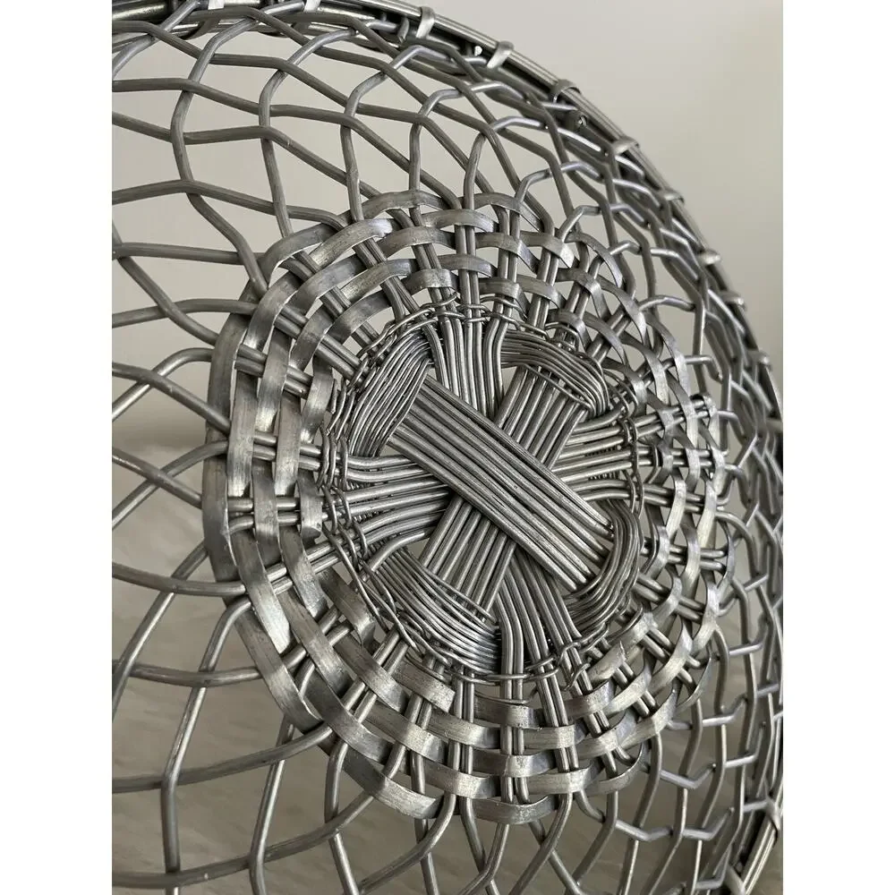 Vintage Aluminum Basket Trio Kmart Set Of Three Silver Tone Home Decor
